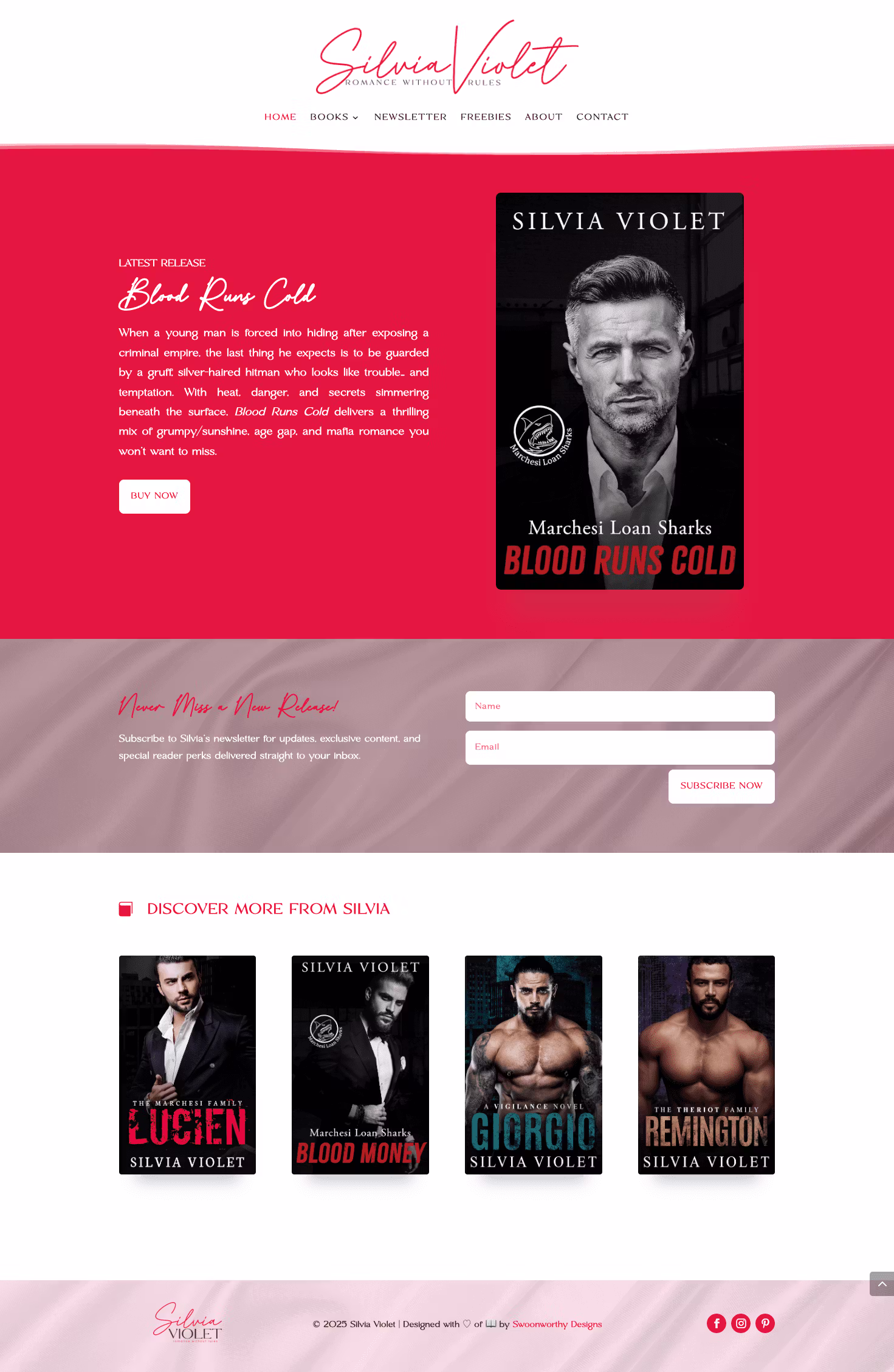 Silvia Violet - Wordpress & Branding